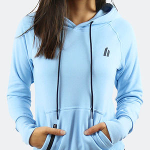 hyprMV Mega Pullover Hoodie‎ Sky Blue Women's Size Small